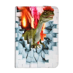 Étui Tablette 10 pouces - AVIZAR - Motif dinosaure - Fonction Support - Fermeture Élastique - Universel