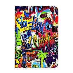Étui Tablette - Universel - 10 pouces - Motif street - Protection Élastique - Support Vidéo