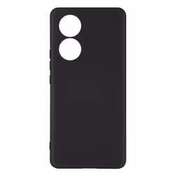 Coque de protection - Huawei - Nova 9 / Honor 50 - Silicone semi-rigide - Finition Soft-touch - Noir