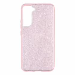 Coque - AVIZAR - Samsung Galaxy S22 - Paillette - Rose - Semi-rigide