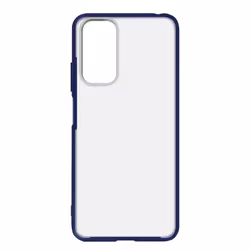 Coque de protection - Xiaomi - Redmi Note 11/11s - Hybride - Coins renforcés - Contour bleu