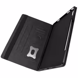 Housse - AVIZAR - Lenovo Tab P12 Pro - Similicuir Noir - Support Vidéo - Porte-Cartes