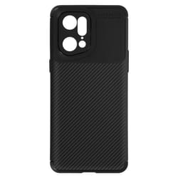 Coque de protection - AVIZAR - Oppo Find X5 Pro - Effet carbone - Noir - Antichocs et anti-rayures