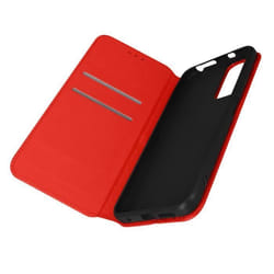 Housse Xiaomi Redmi Note 11 et 11s - AVIZAR - Portefeuille - Rouge