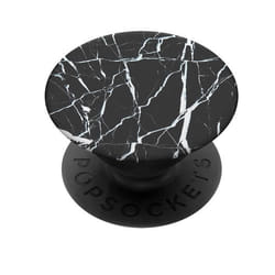 Accessoire pour smartphone - POPSOCKETS - PopGrip - Design marbre noir - Rétractable - Support vidéo