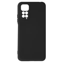 Coque de protection - AVIZAR - Xiaomi Redmi Note 11/11s - Silicone semi-rigide - Finition douce - Noir