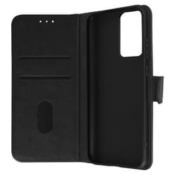 Housse Xiaomi 12 et 12X - AVIZAR - Clapet Portefeuille Fonction Support - Noir