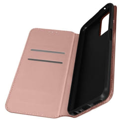 Housse Oppo A76 A96 et Realme 9i - AVIZAR - Clapet Portefeuille Support Vidéo - Rose
