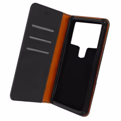 Étui Universel AVIZAR - Chesterfield - Noir - Pour Smartphone 6 à 67 pouces avec Porte cartes et Support Vidéo