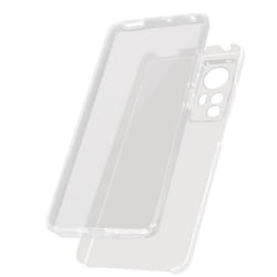 Coque de protection - Xiaomi - 12 Pro - Arrière rigide - Avant souple - Transparent