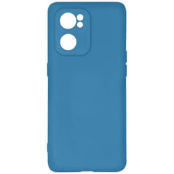 Coque de protection - Oppo - Find X5 Lite - Silicone semi-rigide - Finition Soft-touch - Bleu