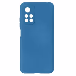 Coque de protection - AVIZAR - Xiaomi Poco M4 Pro 5G / Redmi Note 11S 5G - Semi-rigide - Soft-touch - Bleu