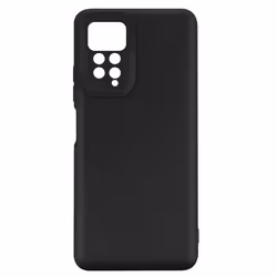 Coque arrière de protection - Xiaomi - Redmi Note 11 Pro Plus 5G - Silicone gel souple - Noir - Résistante