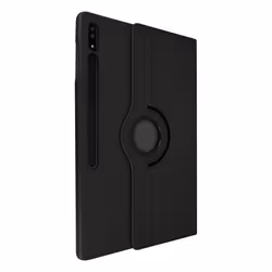Housse Samsung Galaxy Tab S8 Ultra - Noir - Rabat - Support Rotatif 360°