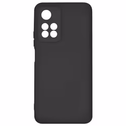 Coque de protection - Xiaomi - Redmi Note 11 Pro Plus - Silicone semi-rigide - Soft-touch - Noir