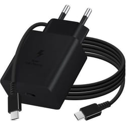 Chargeur Secteur 45W Original Samsung avec Câble USB-C Super Fast Charging Noir