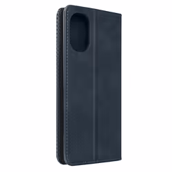 Étui Oppo Reno 8 Lite 5G Clapet Portefeuille Fonction Support Vidéo bleu nuit