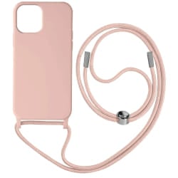 Avizar Coque Cordon iPhone 12 & 12 Pro - Rose