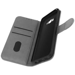 Housse Samsung Galaxy S8 - AVIZAR - Clapet Portefeuille - Fonction Support Vidéo - Gris