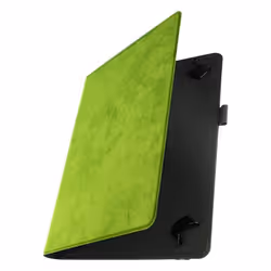 Étui Tablette 10 pouces - Universel - Simili cuir - Design marbre - Support vidéo - Vert