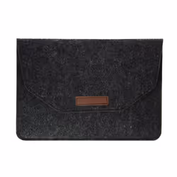 Pochette - AVIZAR - Noir - Feutrine - 13 - Soft Touch
