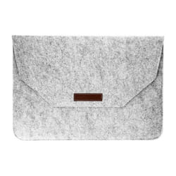 Pochette - AVIZAR - Feutrine - 13 - Gris - Soft Touch - Mixte