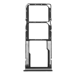 Tiroir Carte SIM - Xiaomi - Redmi 10C - Dual Nano SIM - Micro-SD - Noir