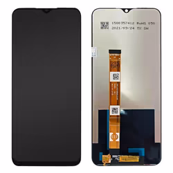 Bloc Complet - Oppo - A16 et A16s - Écran LCD Vitre Tactile - Noir