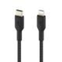Câble USB-C vers Lightning - BELKIN - 18W - Nylon Tressé - 1m - Charge Ultra-Rapide