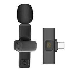 Micro Sans Fil - PULUZ - USB-C - Bluetooth - Omnidirectionnel - Réduction de bruit