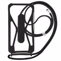 Coque de smartphone - AVIZAR - Universel - Antichocs - Noir - Pratique et élégante