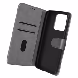 Housse Xiaomi Redmi 10A - AVIZAR - Clapet Portefeuille - Fonction Support Vidéo - Gris