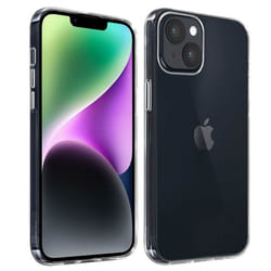 Coque pour iPhone 14 - AVIZAR - Silicone Gel Souple - Ultra-fine 0.3mm - Transparent - Mixte