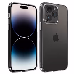 Coque iPhone 14 Pro Max - Silicone Gel - Flexible - Ultra-fine 0.3mm - Transparent - Souple