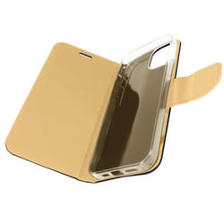 Étui iPhone 14 - AVIZAR - Portefeuille Porte carte - Noir - Design unique - Fonction support