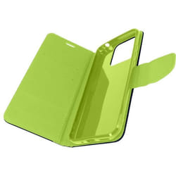 Étui Xiaomi Redmi 10A Portefeuille Porte carte Support Vidéo bleu et vert