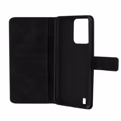 Étui Realme C31 Folio Portefeuille Support Vidéo Effet Mat Soft Touch noir - AVIZAR - Rigide - Mixte
