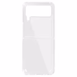 Coque pour Samsung Galaxy Z Flip 4 - AVIZAR - Silicone Gel Souple - Transparent - Ultra-slim - Protection caméra