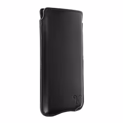 Pochette Smartphone - AVIZAR - Slim Noir - Cuir Italien - Protection 360°