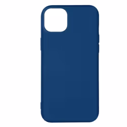 Coque de protection - AVIZAR - iPhone 14 - Semi-rigide - Soft-touch - Bleu