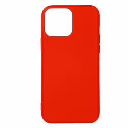 Coque iPhone 14 Pro - Noname - Semi-rigide - Rouge - Soft-touch - Protection efficace