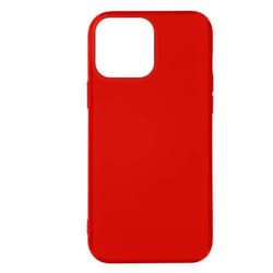 Coque iPhone 14 Pro - Noname - Semi-rigide - Rouge - Soft-touch - Protection efficace