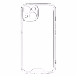 Coque de protection - AVIZAR - iPhone 14 Plus - Dos rigide en polycarbonate - Bumper souple - Transparent