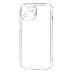 Coque de protection - AVIZAR - iPhone 14 Plus - Dos rigide en polycarbonate - Bumper souple - Transparent