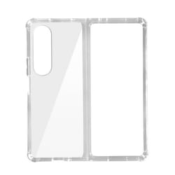 Coque de protection - AVIZAR - Samsung Galaxy Z Fold 4 - Silicone souple - Coins antichocs - Transparent