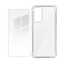 Coque et Verre Trempé - AVIZAR - Xiaomi 12 Lite - Protection 360° - Silicone Renforcé - Transparent