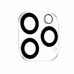 Film Caméra iPhone 14 Pro et 14 Pro Max Verre Trempé 9H Anti-rayure Contour Noir