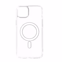 Coque iPhone 14 Plus - AVIZAR - Transparent - Souple - Protection améliorée - Compatible MagSafe