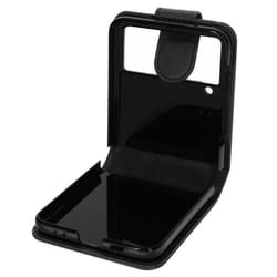 Étui Samsung Galaxy Z Flip 3 Clapet avec Languette Magnétique Noir - AVIZAR - Rigide - Synthétique - Rabat