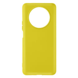 Coque de protection - AVIZAR - Honor Magic 4 Lite - Jaune - Silicone semi-rigide - Soft-touch